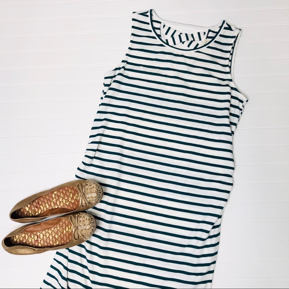 Skies Are Blue Maternity Striped Dress